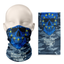 Pasamontañas tipo bandana con bandera de calavera Hecho en Europa – Mascarilla transpirable para el cuello como protección facial