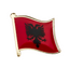 Albania Flag Pin Badge