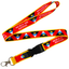 Antigua and Barbuda Flag Lanyard Keychain