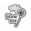 Blow Me Dandelion Enamel Lapel Pin Badge