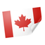 20 X Canada Flag Stickers