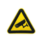 CCTV Triangle Hazard Embroidery Patch (5cm)