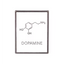 Dopamine Chemical Composition Pin Badge