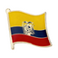 Ecuador Flag Pin Badge