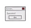 Error. Success! Computer IT Pin Badge