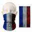 Bufanda Tubular con Bandera de Francia – Mascarilla Transpirable Cubrecuello Facial