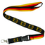 Germany Flag Lanyard – Black, Red & Gold Tricolour with Bundesadler Eagle Emblem
