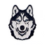 Husky Dog Pin Badge