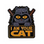 I Am Your Cat Space Pin Badge