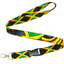 Jamaica Flag Lanyard – Black, Green & Gold Caribbean Design