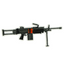 M249 SAW Machine Gun Iron On Patch (9.5 x 3cm)