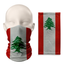Gorro tubo con la bandera del Líbano – Mascarilla transpirable, cubrecuellos, protector facial