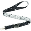 Maths Equations Lanyard – Black & White Science Formula Design with Calculations
