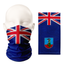 Snood con la bandera de Montserrat – Mascarilla transpirable, cubrecuello