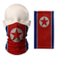 Gaiter con la bandera de Corea del Norte – Mascarilla facial transpirable tipo braga para cuello