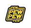 Pew Pew Pew! Space Pin Badge