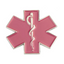 Pink Medical Ambulance Star Pin Badge