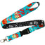 Pirate Skull & Crossed Bones Fun Lanyard
