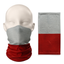 Snood con la bandera de Polonia – Mascarilla transpirable, braga de cuello, cubrecara