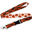Pumpkins Halloween Spooky Food Fun Lanyard