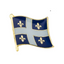 Quebec (Canada) Flag Pin Badge