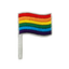 Rainbow Flag Embroidery Patch (6 x 5cm)