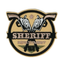 Wild West Sheriff Department Patch Iron On (7 x 8cm)