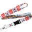 South Korea Flag Korean Taegeukgi Lanyard