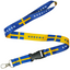 Sweden Flag Blue & Yellow “Sverige” Flag Lanyard