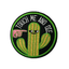 Funny Cactus Embroidery Patch (7cm)