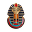 Tutankhamen Pharaoh Egyptian Pin Badge