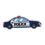 Police Squad Car Patch Iron On (8 x 2.5cm)