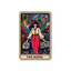 The ADHD Tarot Fortune Card Pin Badge