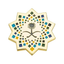A pin badge shaped like a coconut tree with a star and the Saudi Arabia flag's colors.
