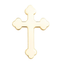 Gothic Gold Cross Pin Badge