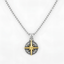 Nautical Compass Necklace Adventure Travel Jewellery Gift in Aluminium Capsule