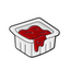 Ketchup Fast Food tomato Pin Badge
