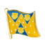 Shropshire County English Flag Pin Badge