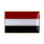 Yemen Rectangle Flag Pin Badge