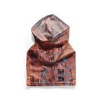 Snood para mapa del sendero Sichuan-Tíbet: cubierta facial transpirable tipo braga para el cuello