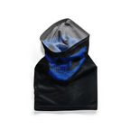 Snood azul calavera – Mascarilla transpirable pañuelo para cuello