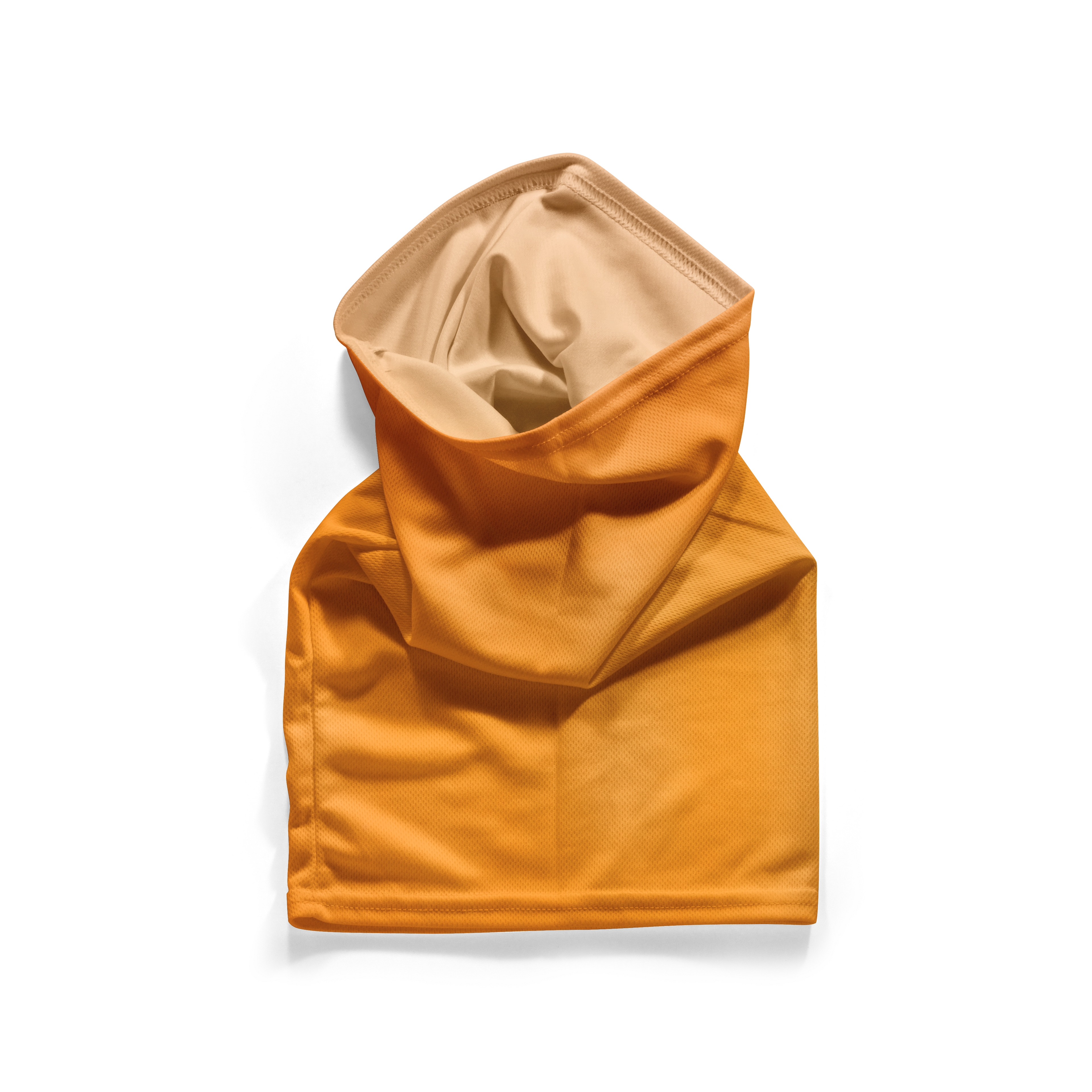 Snood de neón naranja – Mascarilla transpirable para el cuello