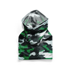 Snood de camuflaje táctico verde – Máscara transpirable, braga para el cuello, cubrecara