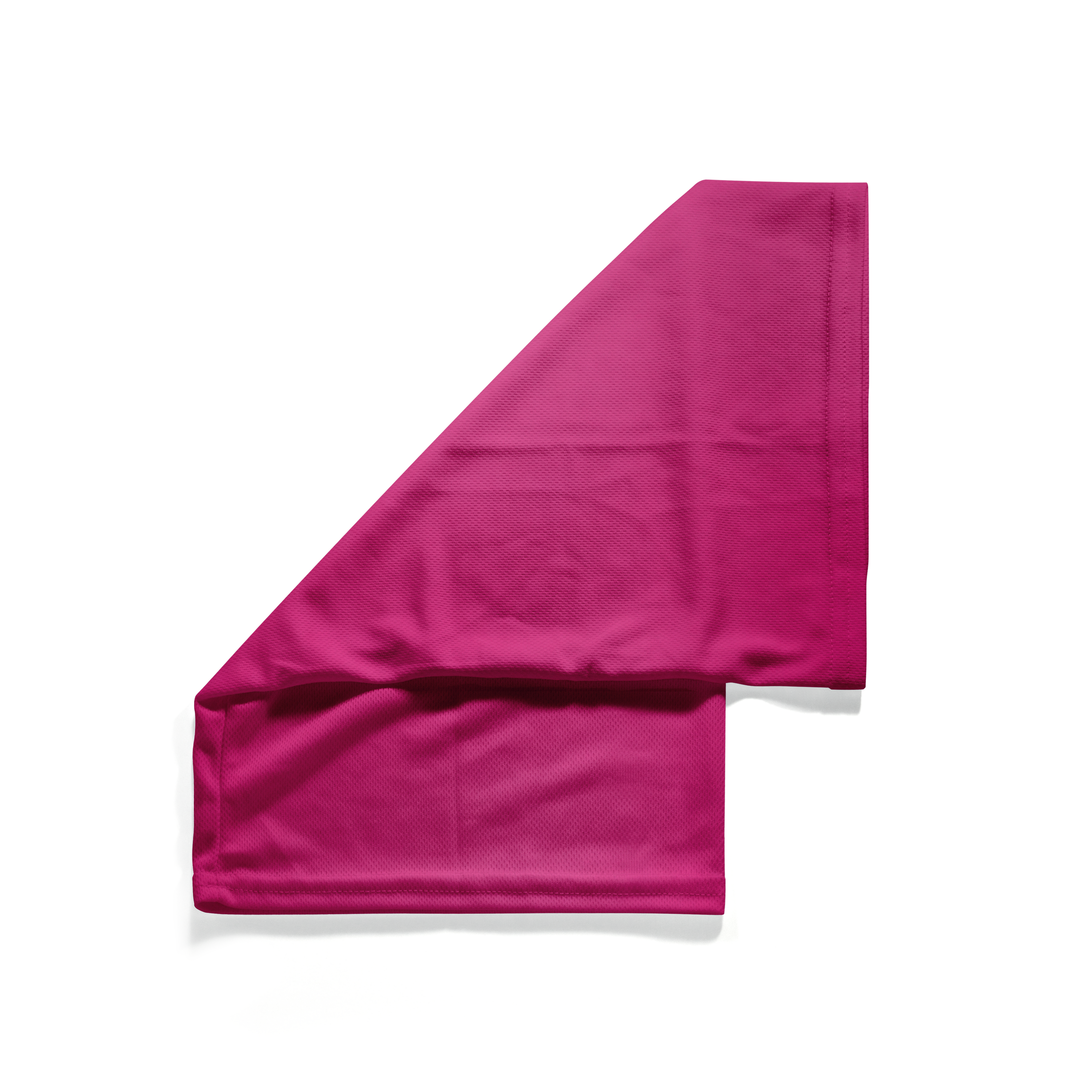 Cuello tipo snood rosa intenso - Mascarilla transpirable, cubrecuello, cubreboca