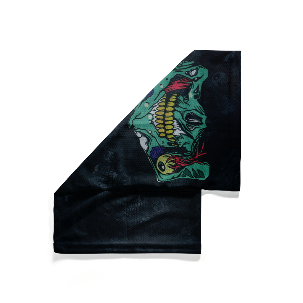 Gorro de cuello de zombi Rotface – Mascarilla transpirable para cuello