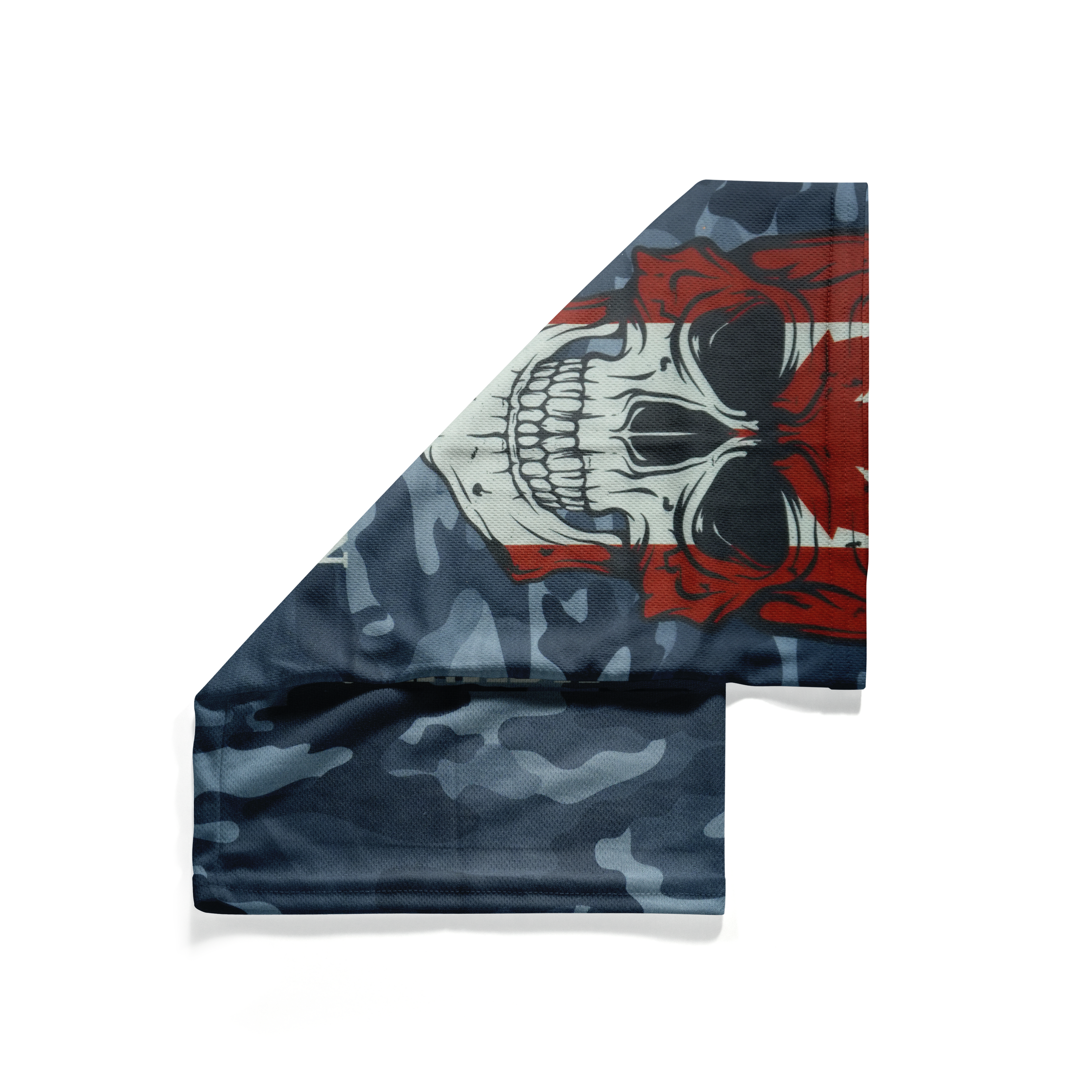 Pasamontañas calavera con la bandera de Canadá – Mascarilla transpirable para el cuello