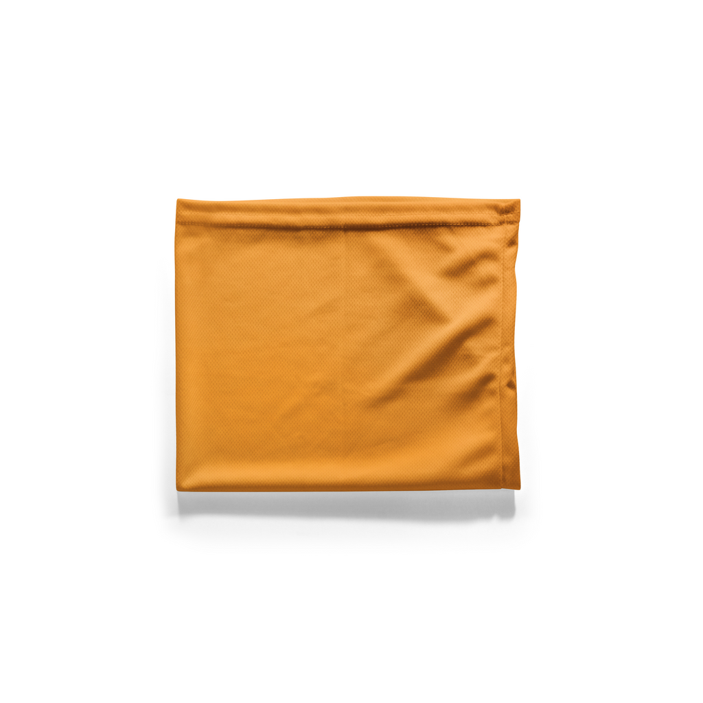 Snood de neón naranja – Mascarilla transpirable para el cuello