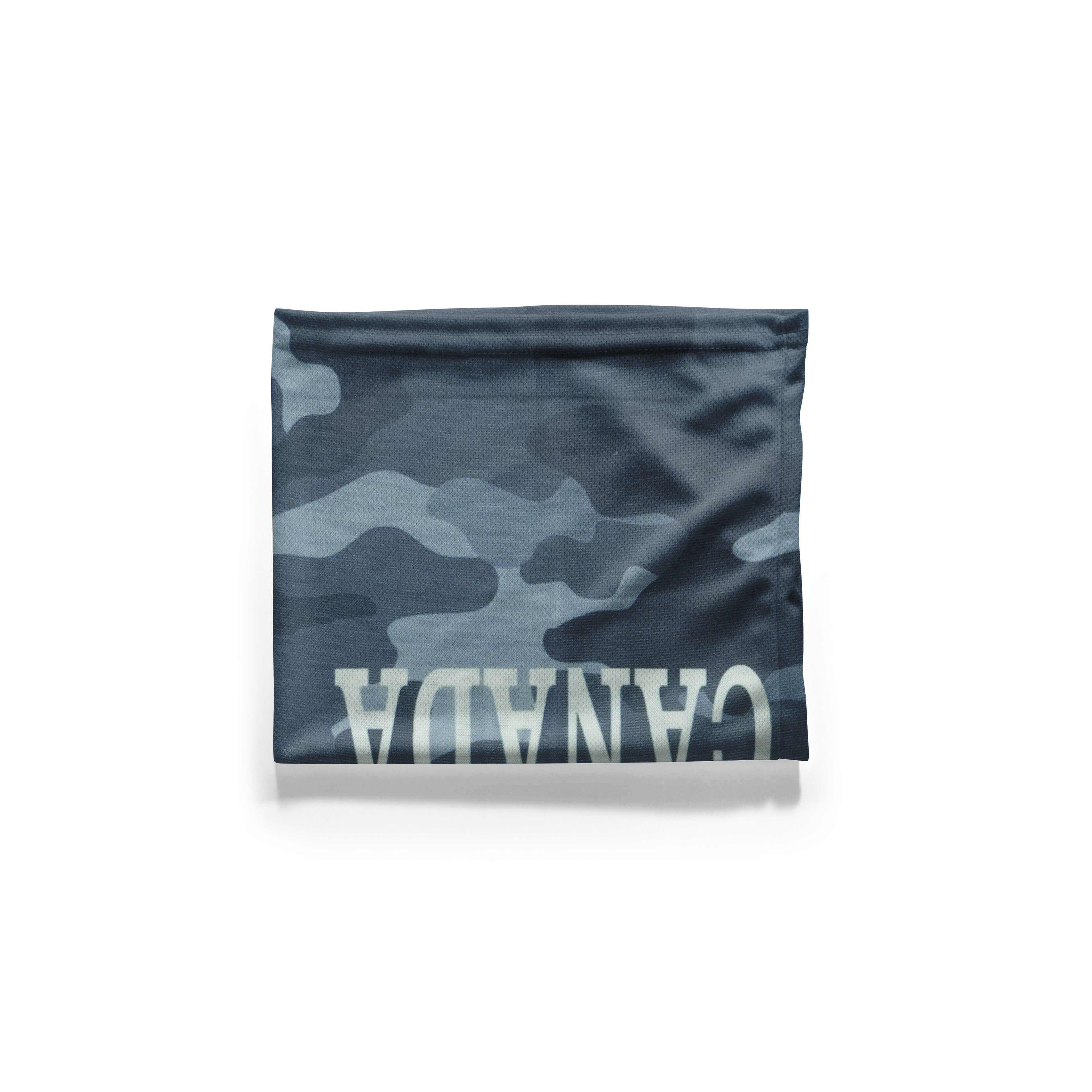 Pasamontañas calavera con la bandera de Canadá – Mascarilla transpirable para el cuello