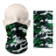 Snood de camuflaje táctico verde – Máscara transpirable, braga para el cuello, cubrecara