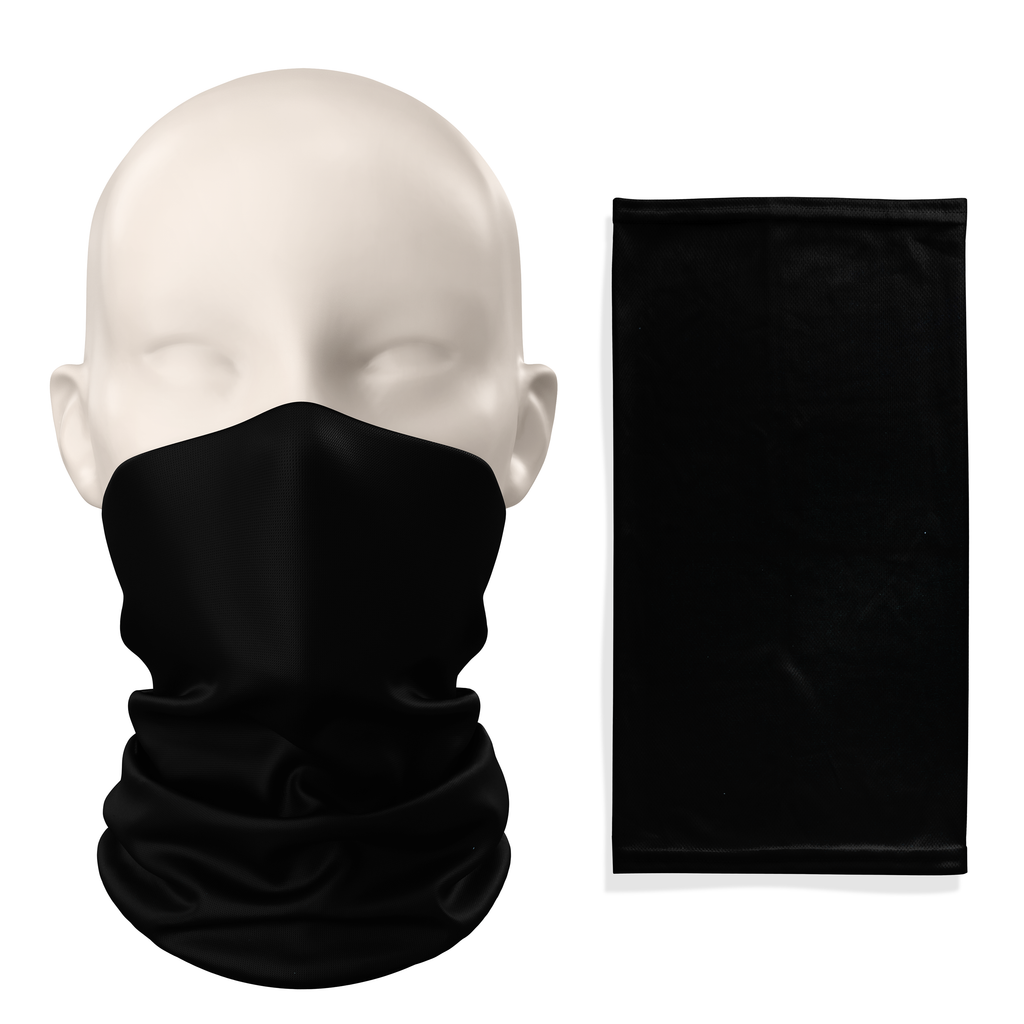 Cubre cuello tipo balaclava negro – Mascarilla facial transpirable tipo braga